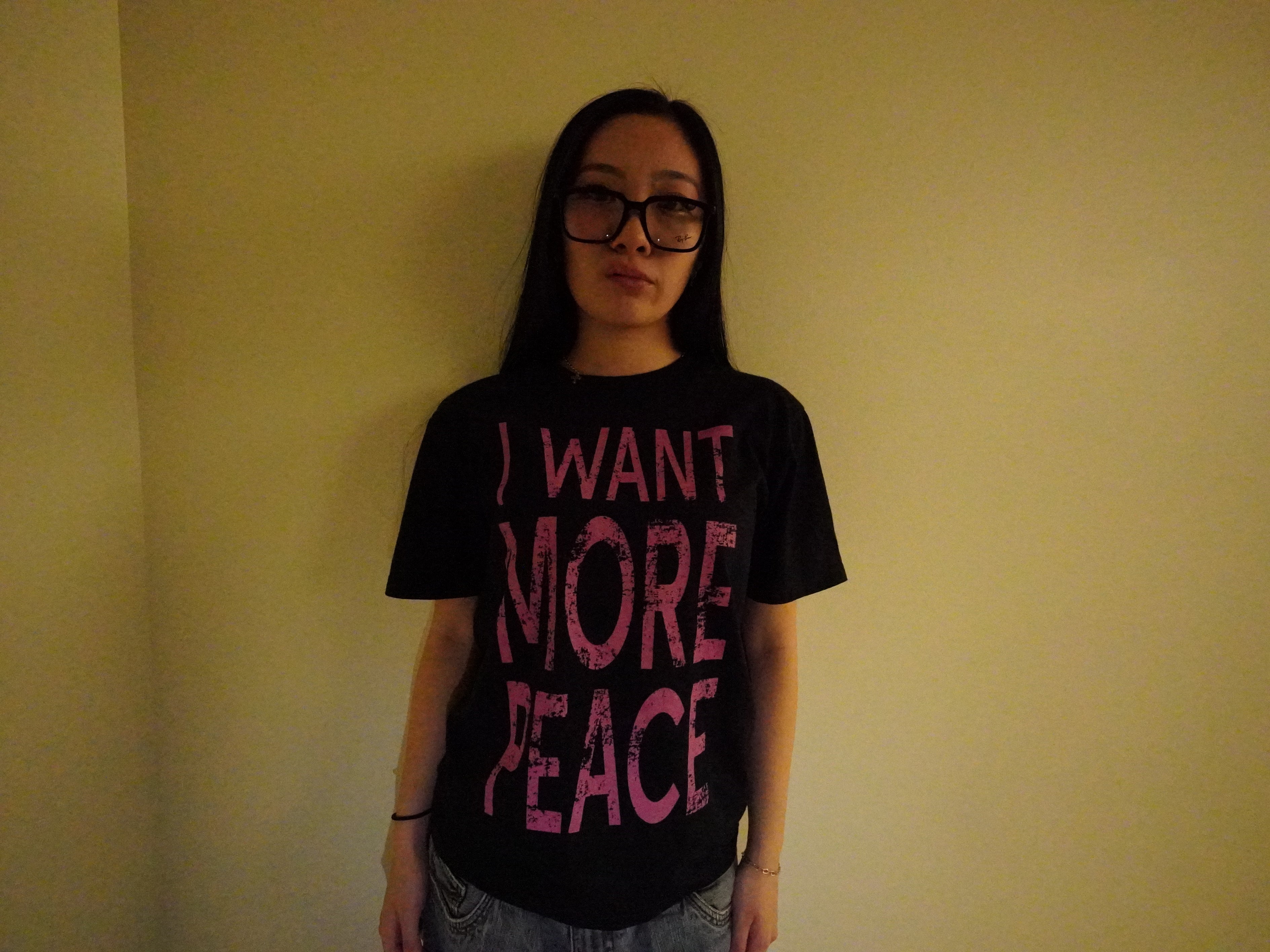 I want more peace