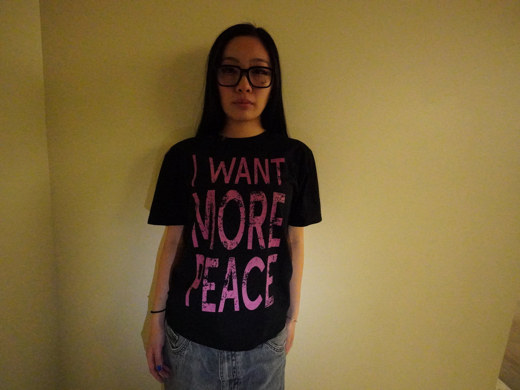 I want more peace