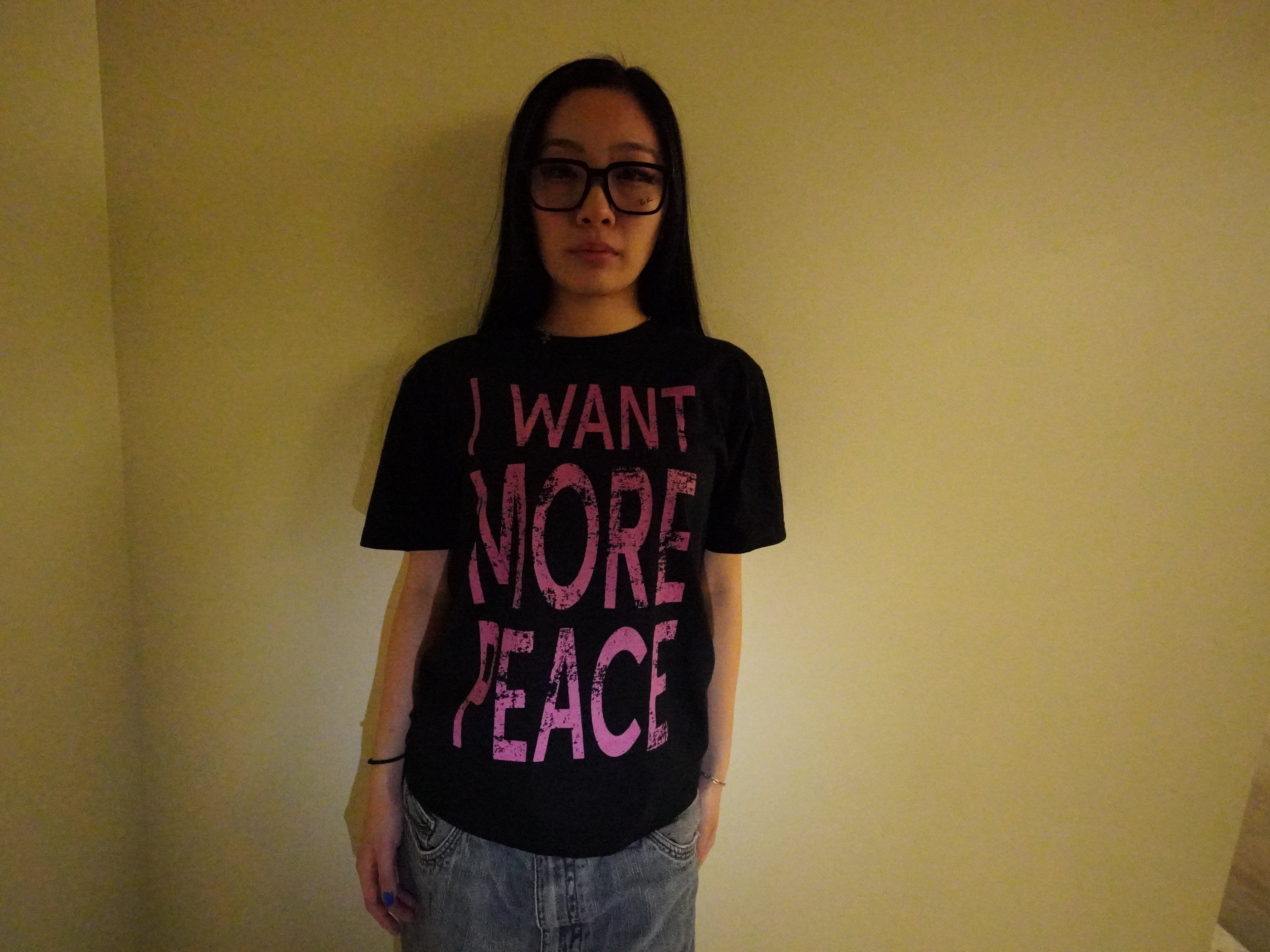 I want more peace
